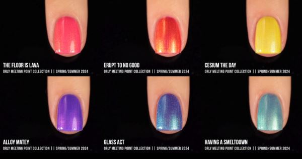 Orly Breathable Nail Polish Melting Point Spring-Summer Collection 2024